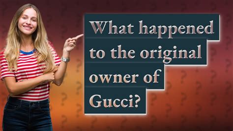 what happened to gucci owner